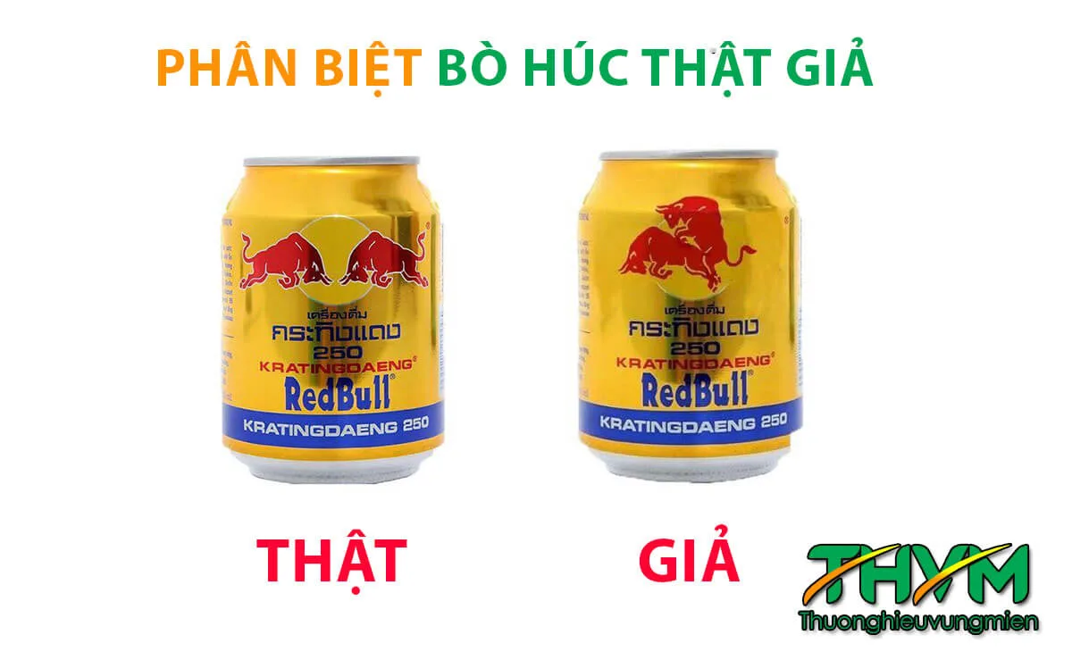 phân biệt bò húc thật giả